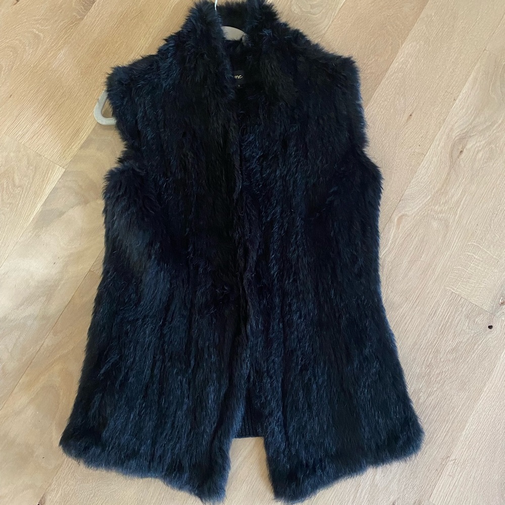 Fur vest real